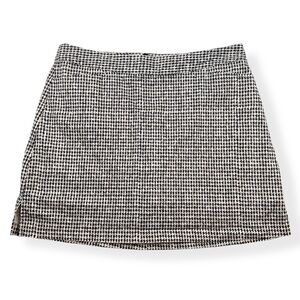 Lady Hagen Golf Skort Womens 12 Light Pink Black Houndstooth‎ Pockets